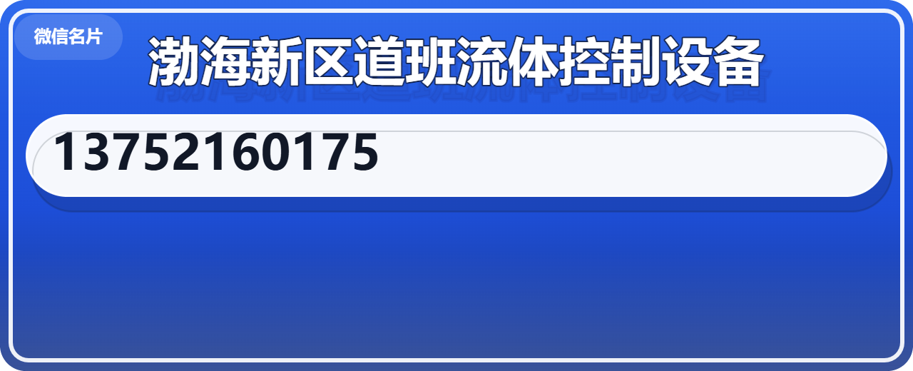 沧州渤海新区道班流体控制设备有限公司 企业相册缩略图 1