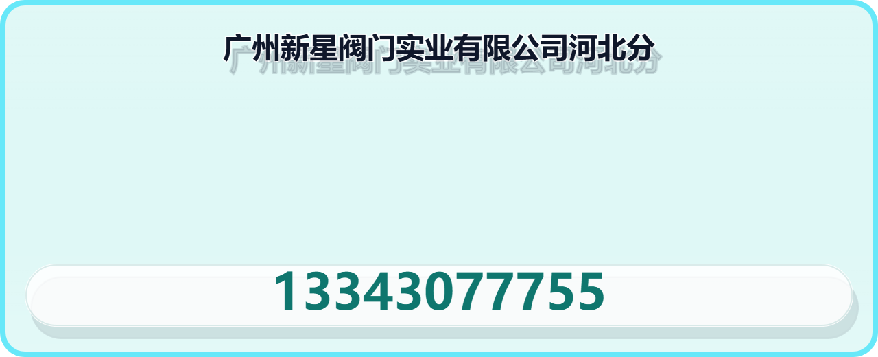 广州新星阀门实业有限公司河北分公司 企业相册缩略图 1