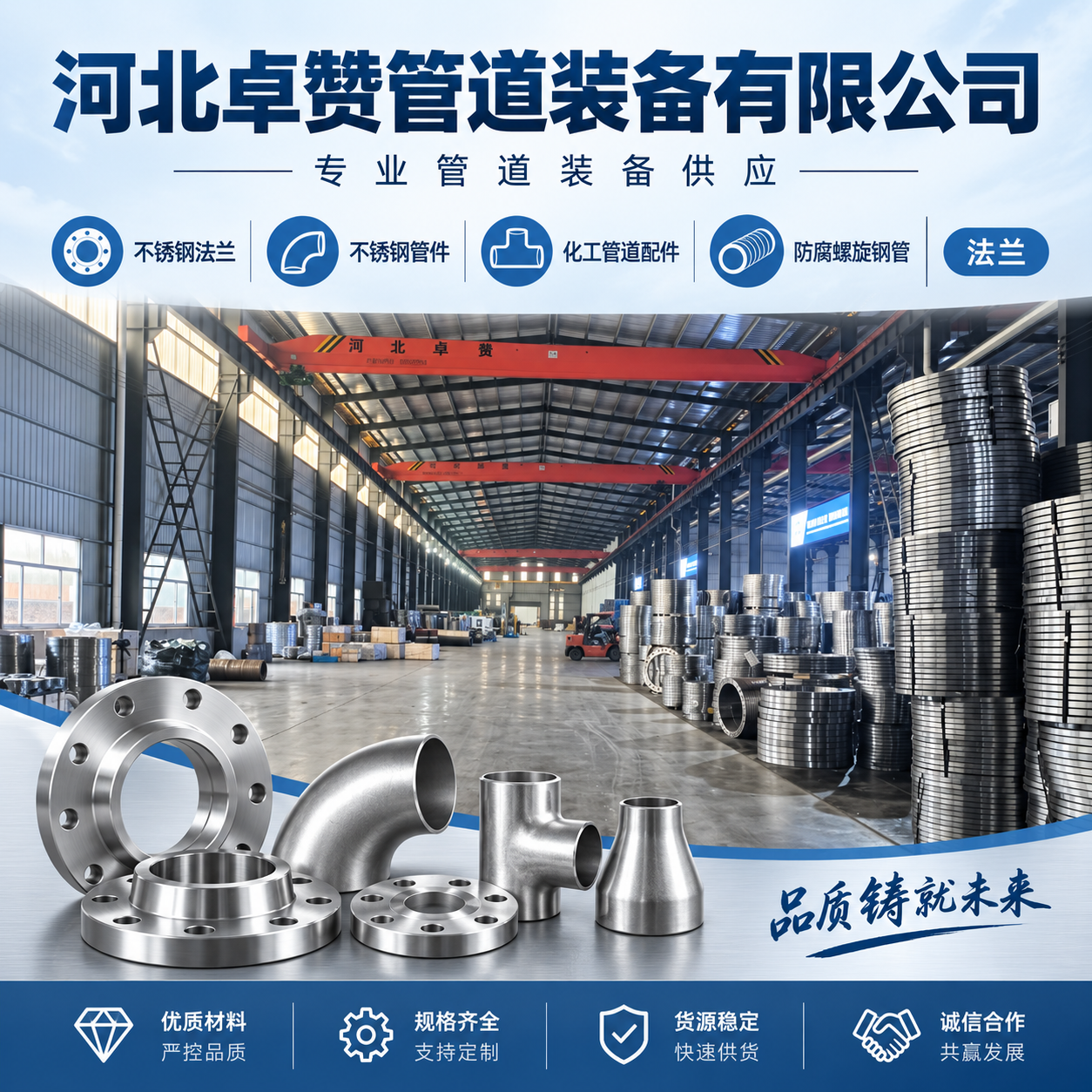 河北卓赞管道装备有限公司推广图