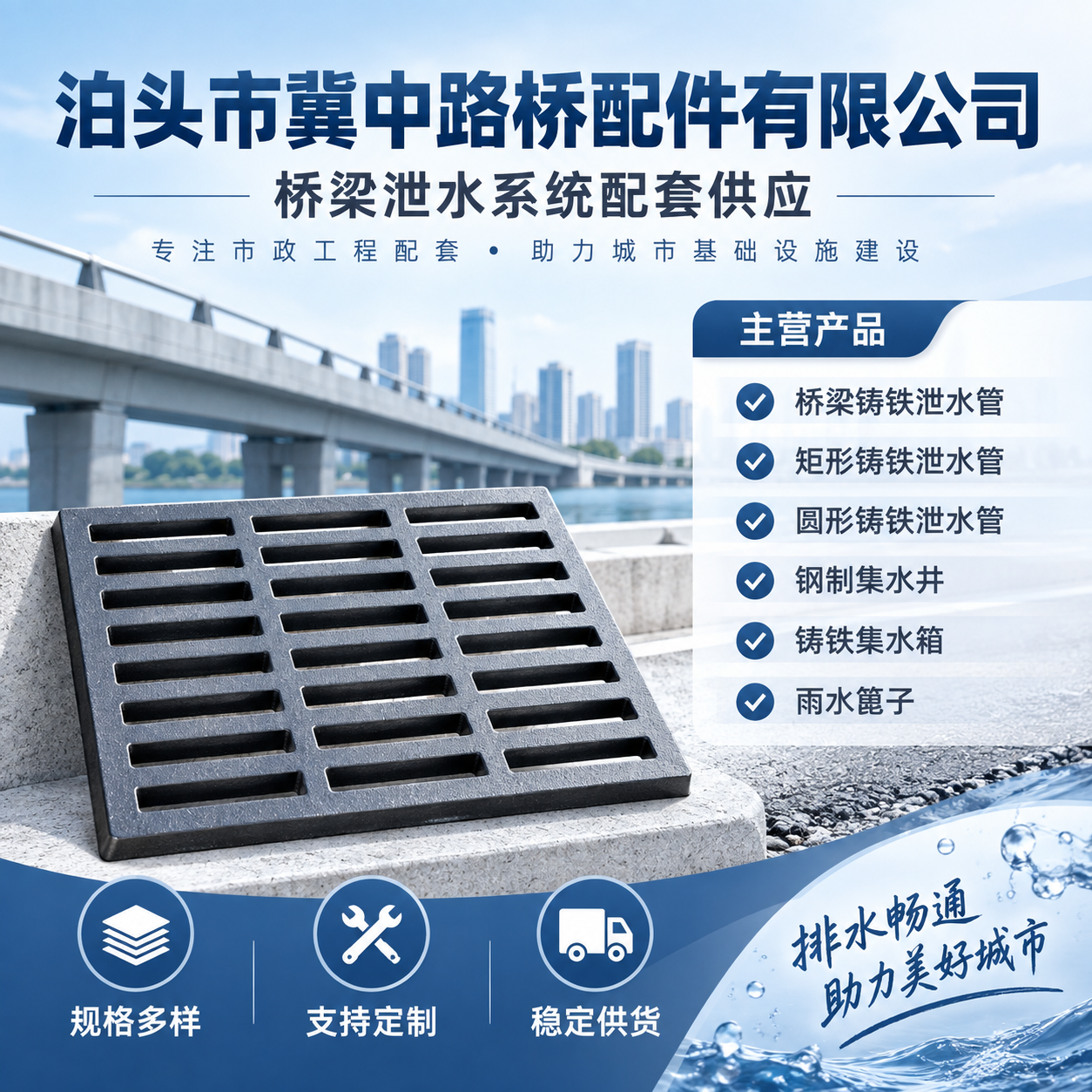 泊头市冀中路桥配件有限公司推广图