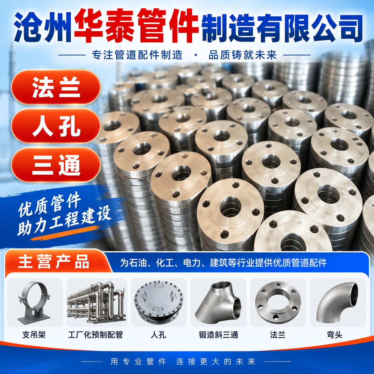 沧州华泰管件制造有限公司 企业展示图