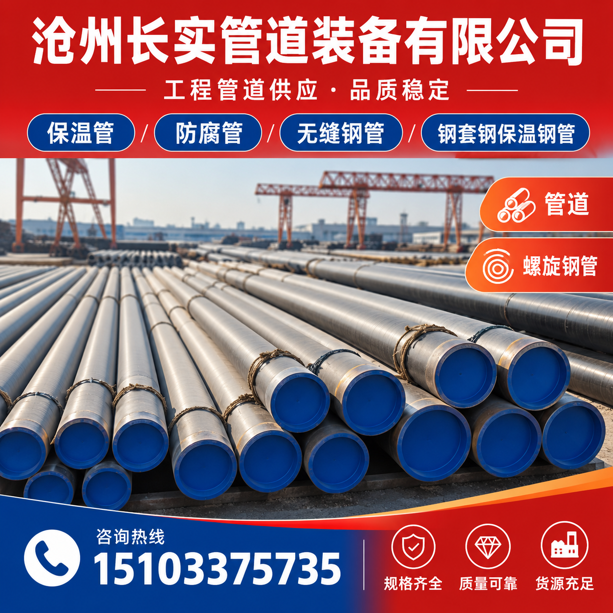 沧州长实管道装备有限公司
