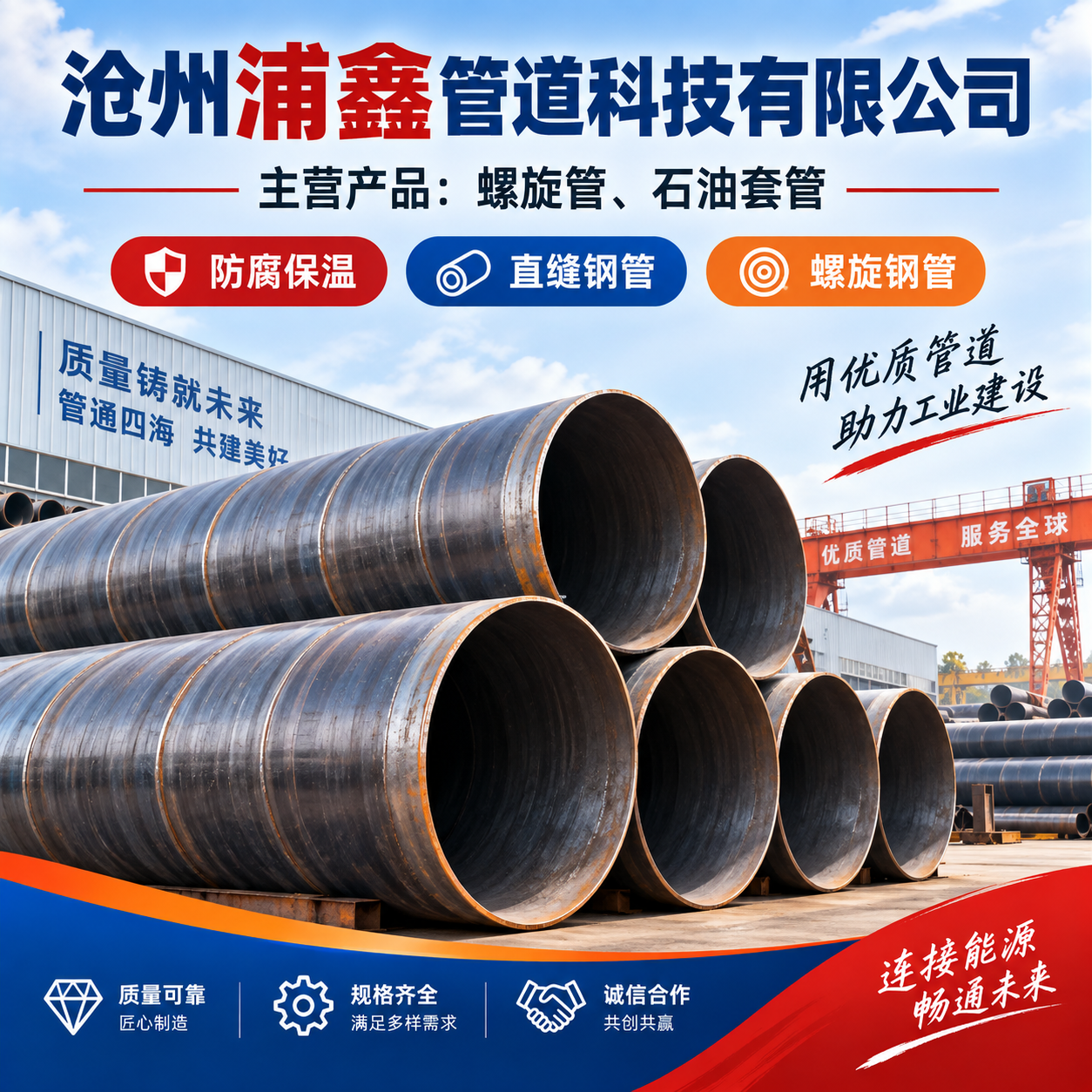 沧州浦鑫管道科技有限公司